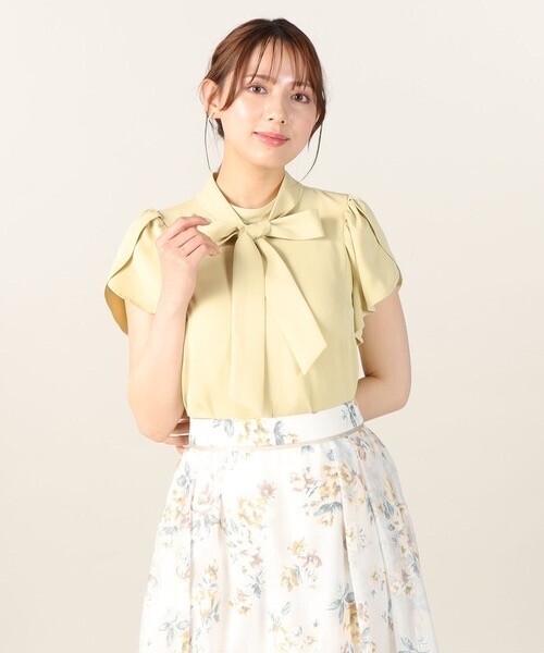 LAISSE PASSE 2WAYボウタイブラウス