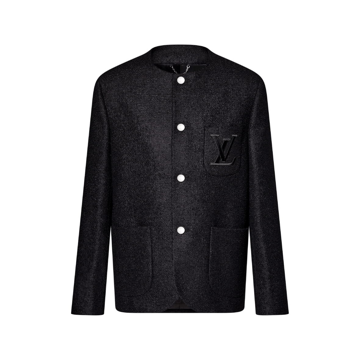 LOUIS VUITTON シック ノーカラージャケット