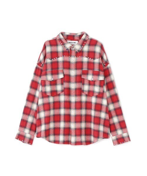 WHITELAND STUDS WESTERN SHIRT