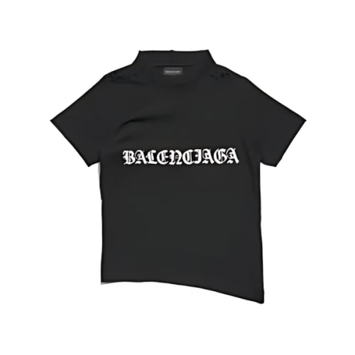 Balenciaga Gothic Type Shrunk Tシャツ