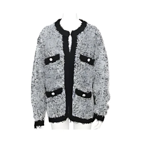 Doublet TWEED KNIT CARDIGAN