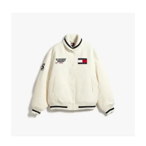 Tommy Jeans リラックスコットンバーシティジャケット
