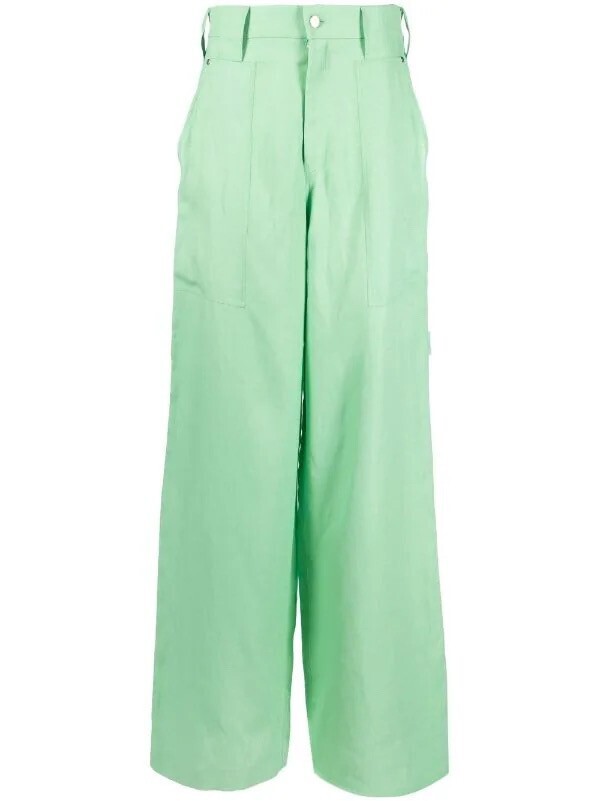 Stella McCartney ハイウエスト ワイドパンツ
