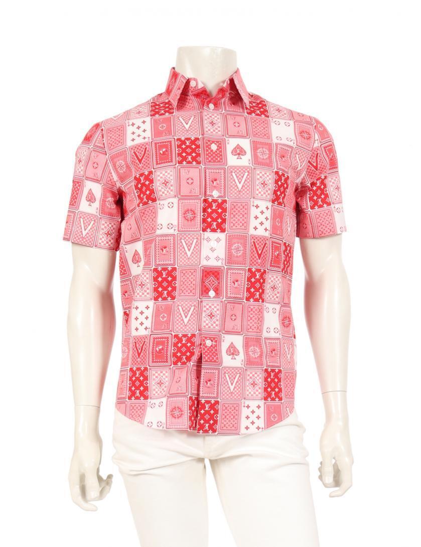 LOUISVUITTON Playing Card Shirt