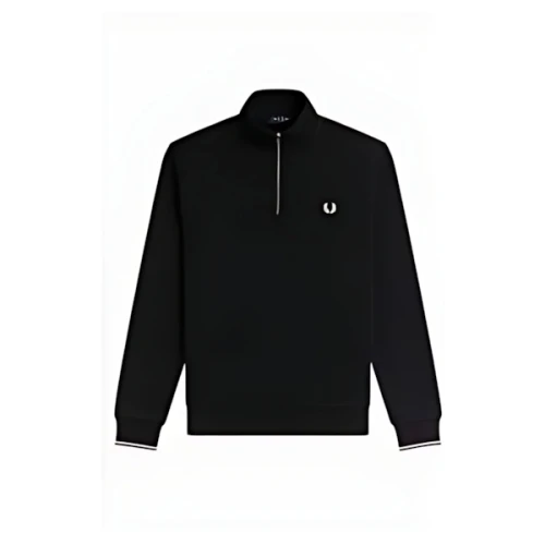 FRED PERRY Half Zip Sweatshirt