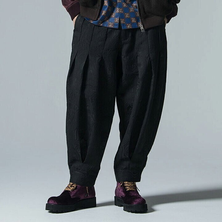 glamb Jacquard Balloon Pants