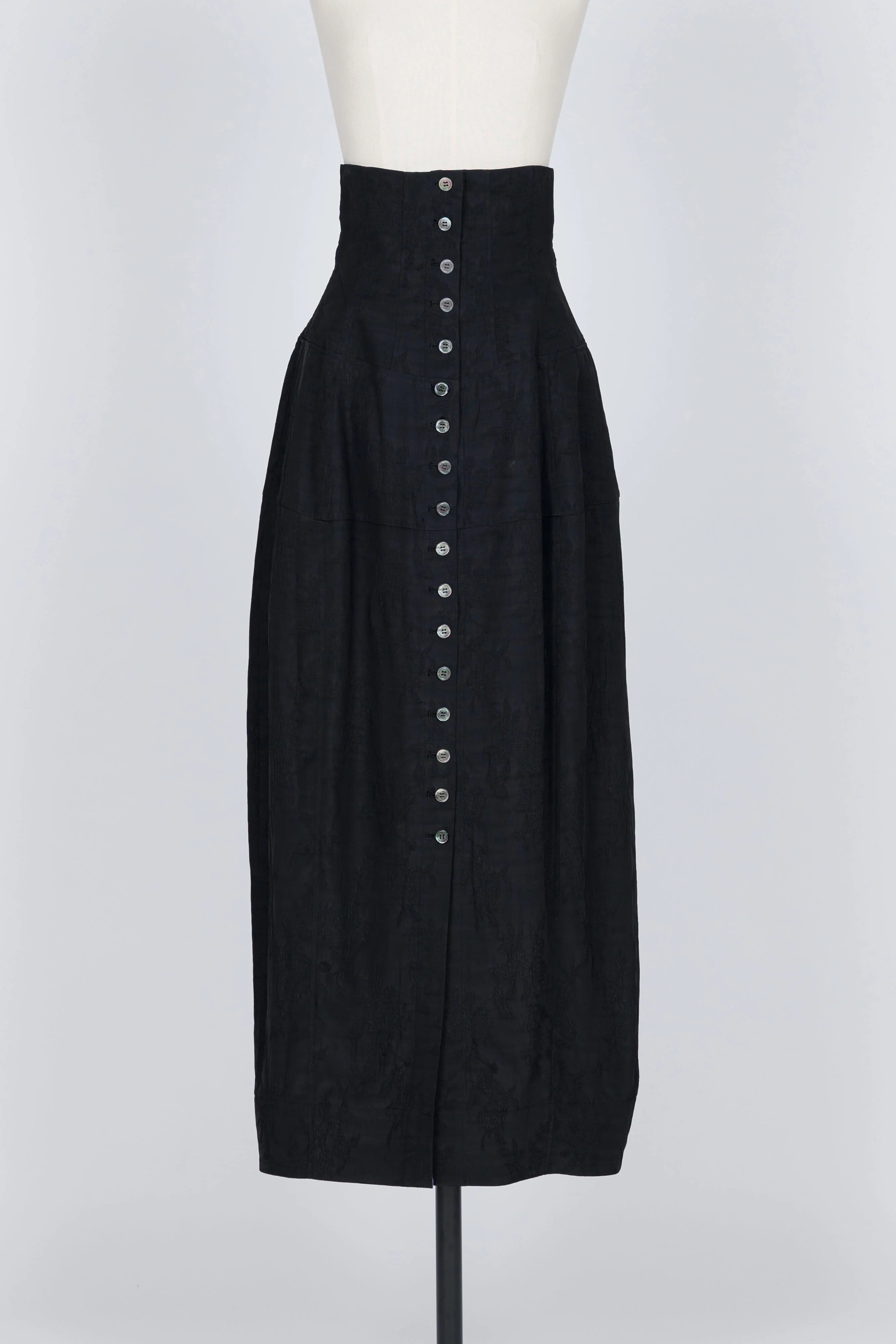 FETICO ROSE JACQUARD MAXI SKIRT