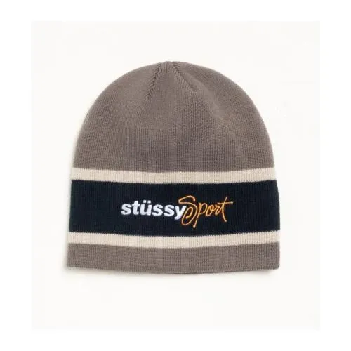 Stussy SPORT STRIPE SKULLCAP