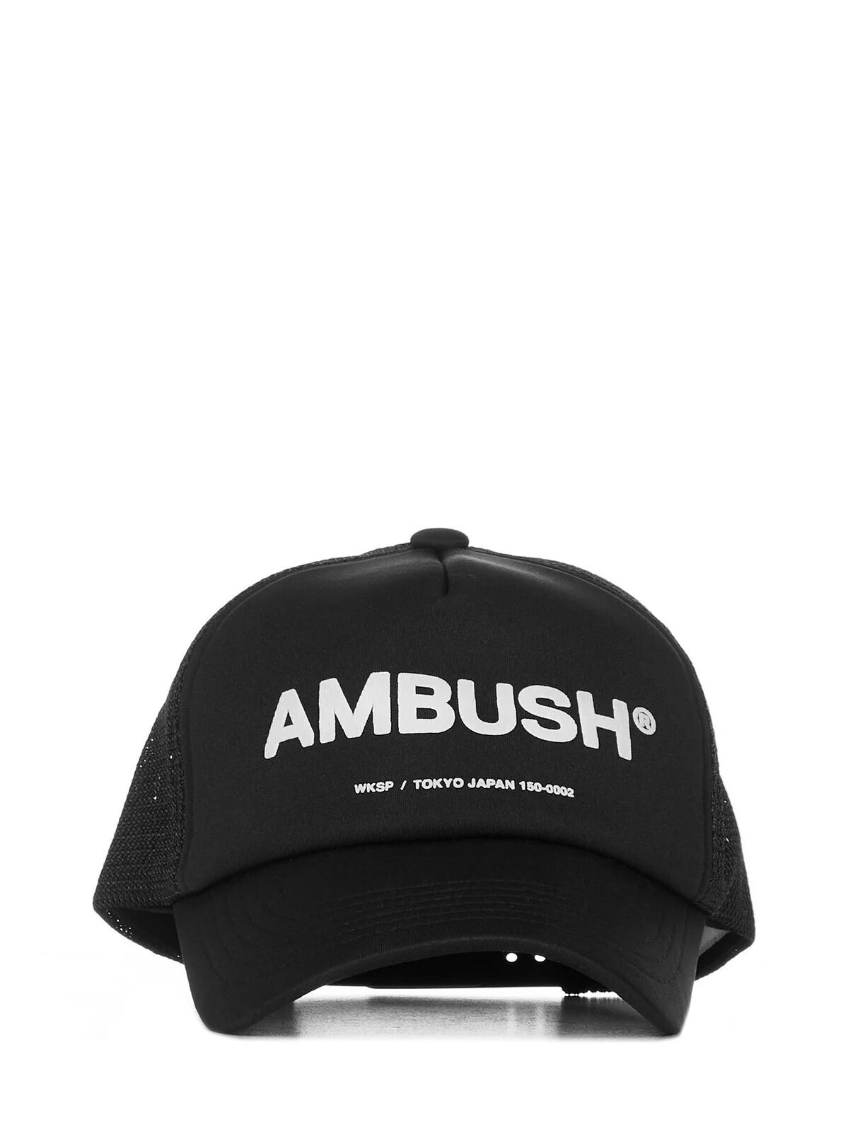AMBUSH ロゴ プリント ベースボール キャップ