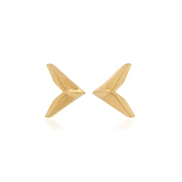 BOTTEGA VENETA 18K Gold-Plated Sterling Silver Earrings