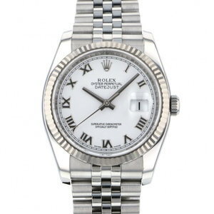 ROLEX デイトジャスト ホワイトローマ