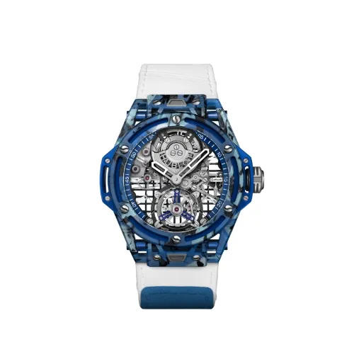HUBLOT Big Bang Tourbillon Novak Djokovic GOAT Edition (Blue)