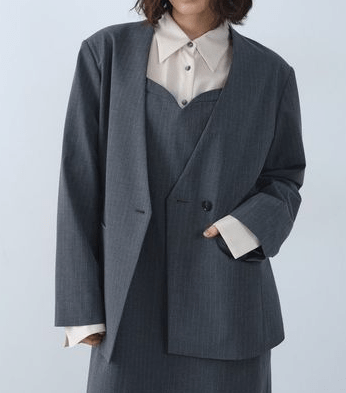 CODE A tailored mood over jacket