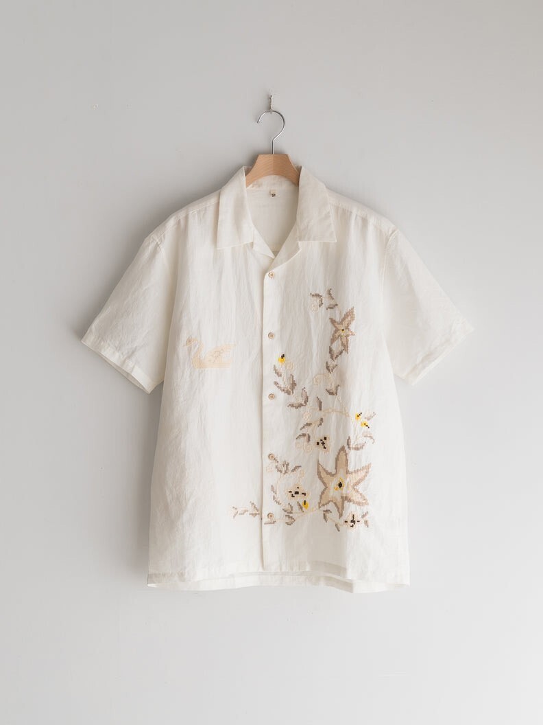 KHOKI Cross-stitch shirt