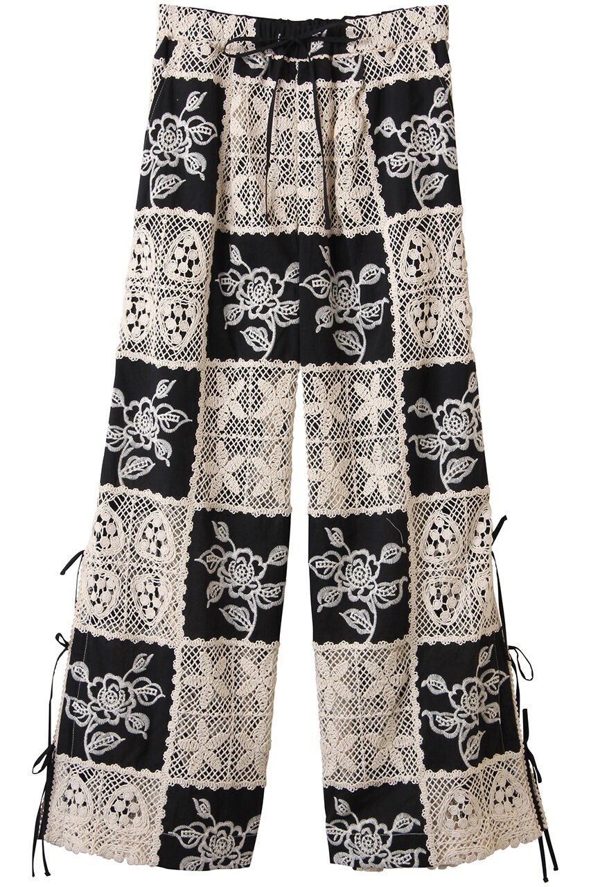 MAISON SPECIAL Embroidery Easy Pants/エンブロイダリーイージーパンツ