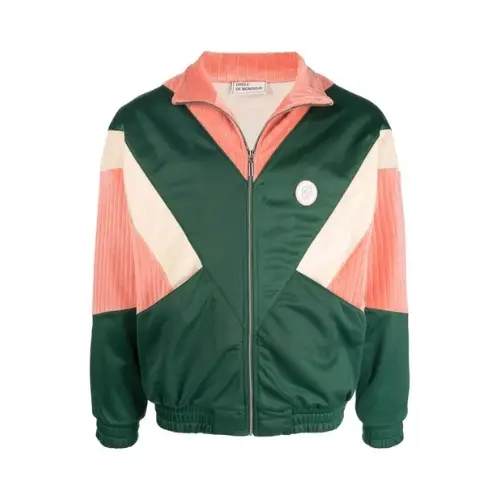Drole de Monsieur Panelled Jersey Track Jacke