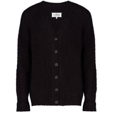 MAISON MARGIELA オーバーサイズ パイルカーディガン