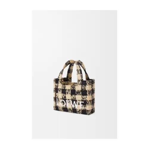 LOEWE ロエベフォント トート ミニ（ラフィア）