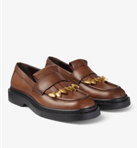 JIMMY CHOO バフ タッセルローファー