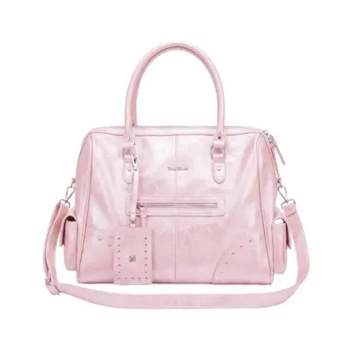 Rosé Muse Wash fake leather 2way tote