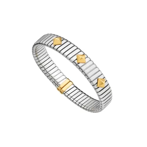 BVLGARI ブルガリ トゥボガス ゴールド＆スティール ブレスレット