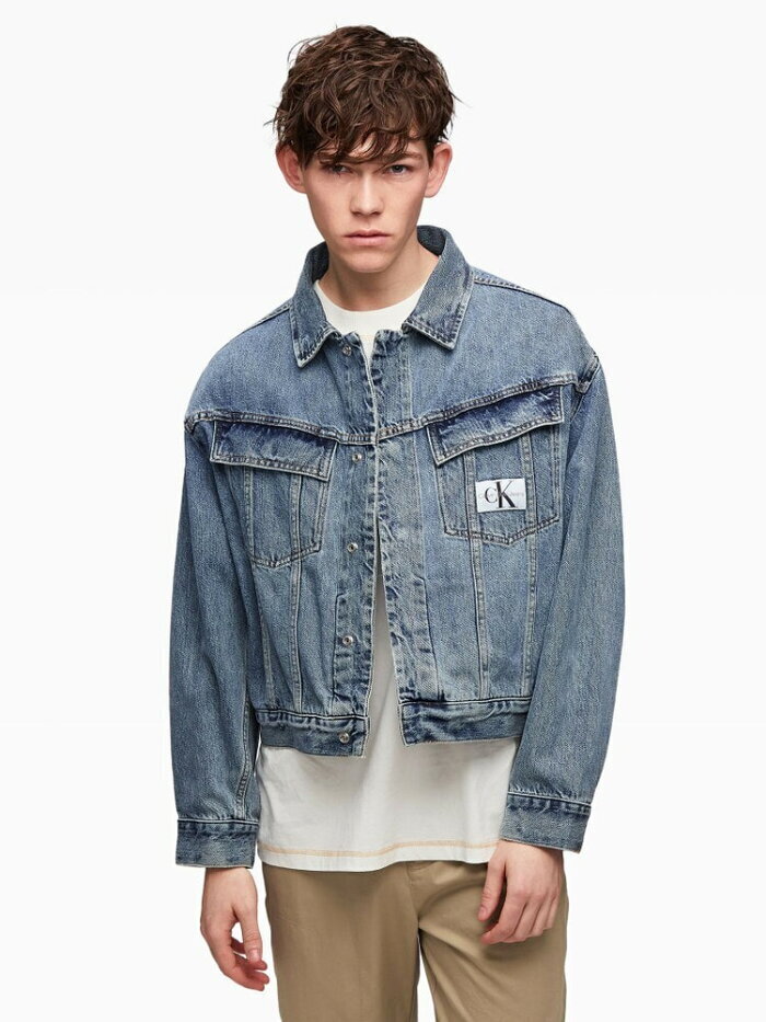 Calvin Klein Jeans ボクシーデニムジャケット