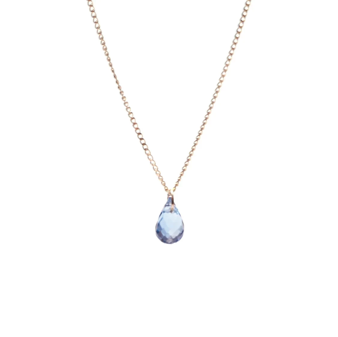 gram K18 color stone necklace