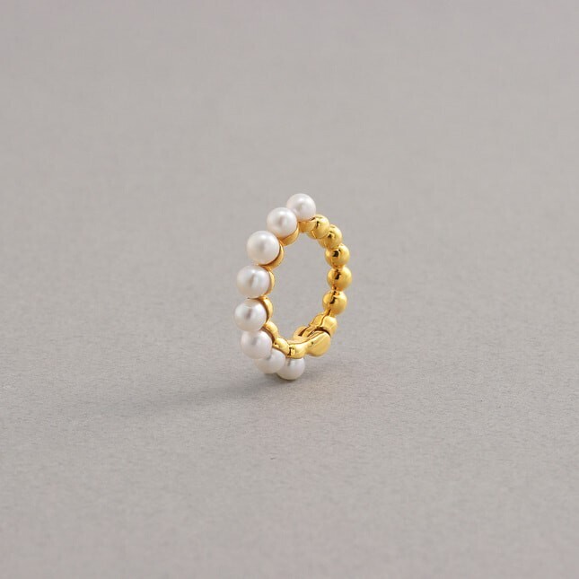 Plus Vendome PEARL_フィット イヤーカフ