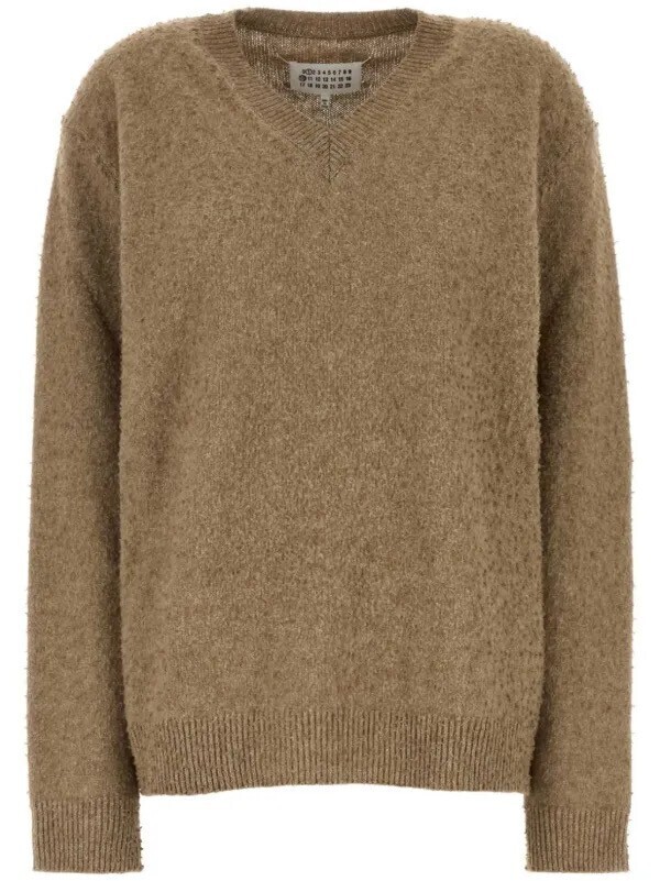 Maison Margiela Four-Stitch-logo sweater