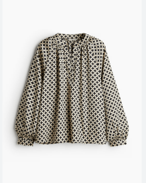 H & M バルーンスリーブブラウス