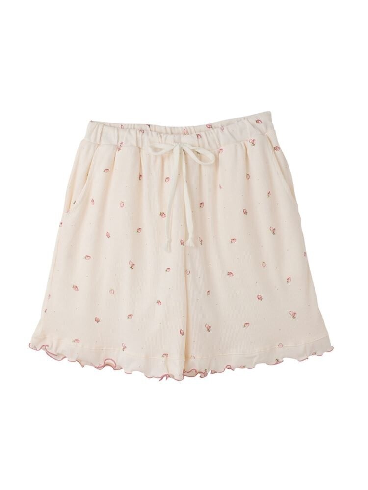 tutuanna リブいちご柄ショートパンツ