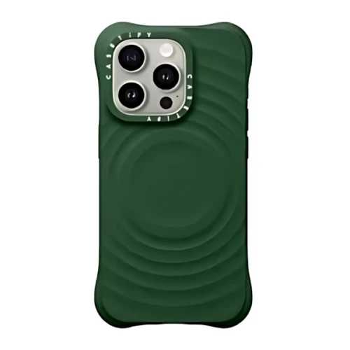 CASETiFY  ウェーブ シリコン iPhoneケース