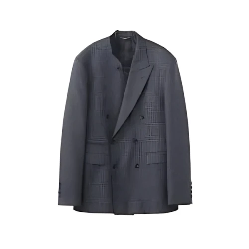 JOHN LAWRENCE SULLIVAN MOHAIR WOOL ASYMMETRY LAPEL JACKET