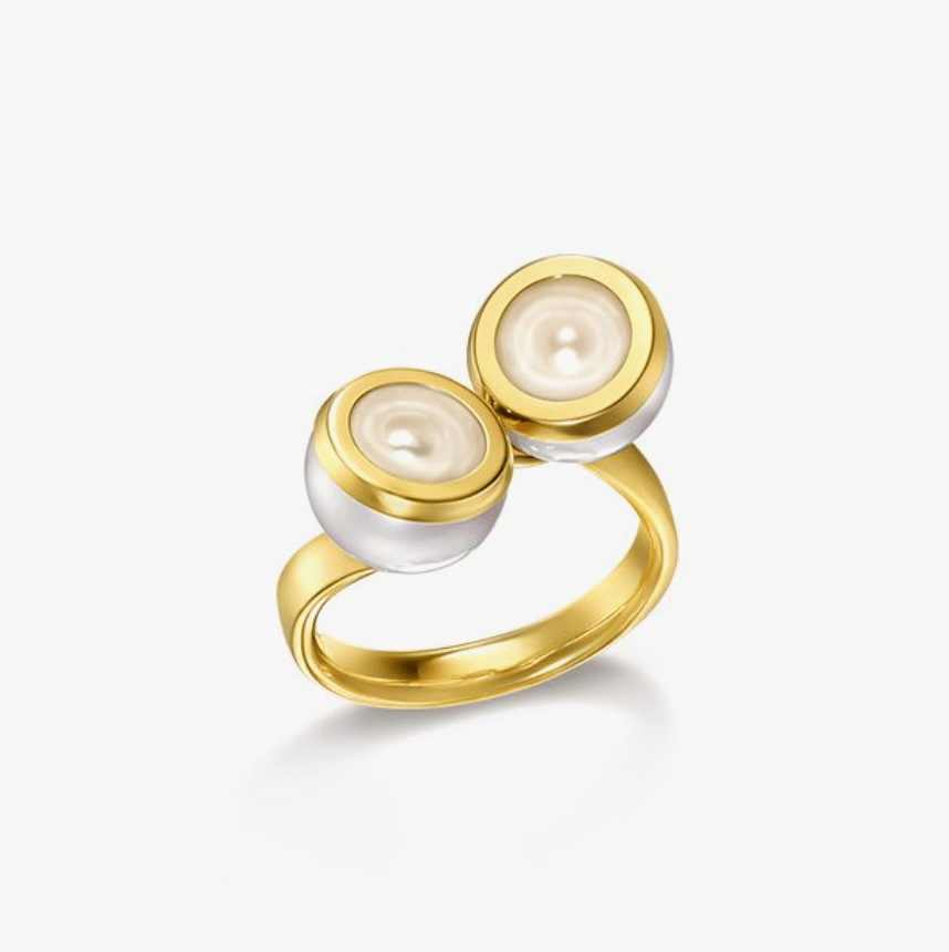 TASAKI スライスド ベゼル リング