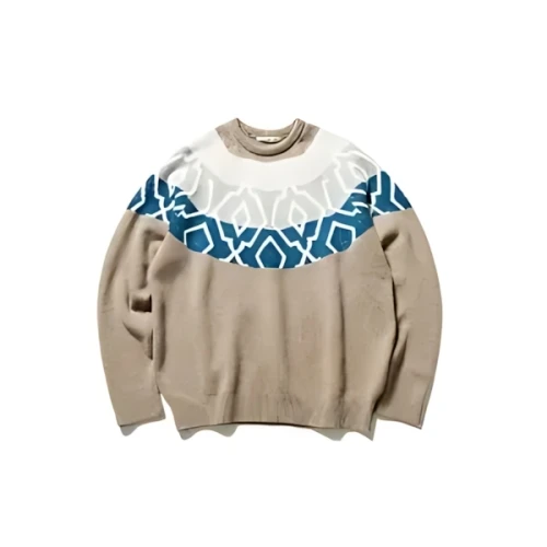 uniform experiment NORDIC CREWNECK SWEATER