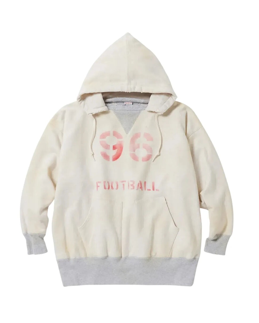 Champion ダブルシックネスプルオーバーアフターフーデッドスウェットシャツ