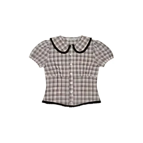 LARTIGENT L15 CHECK PUFF SHIRT