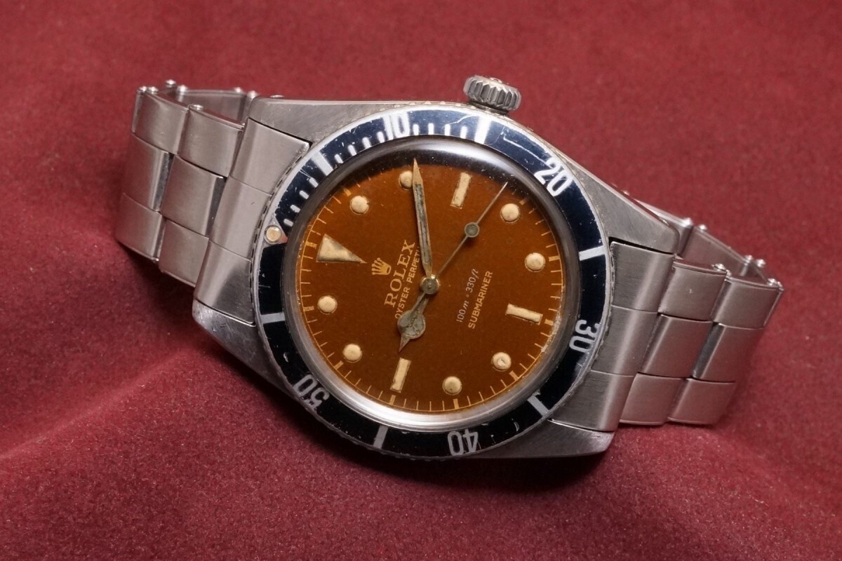 Rolex SUBMARINER Ref-6536/1 Tropical Brown Dial