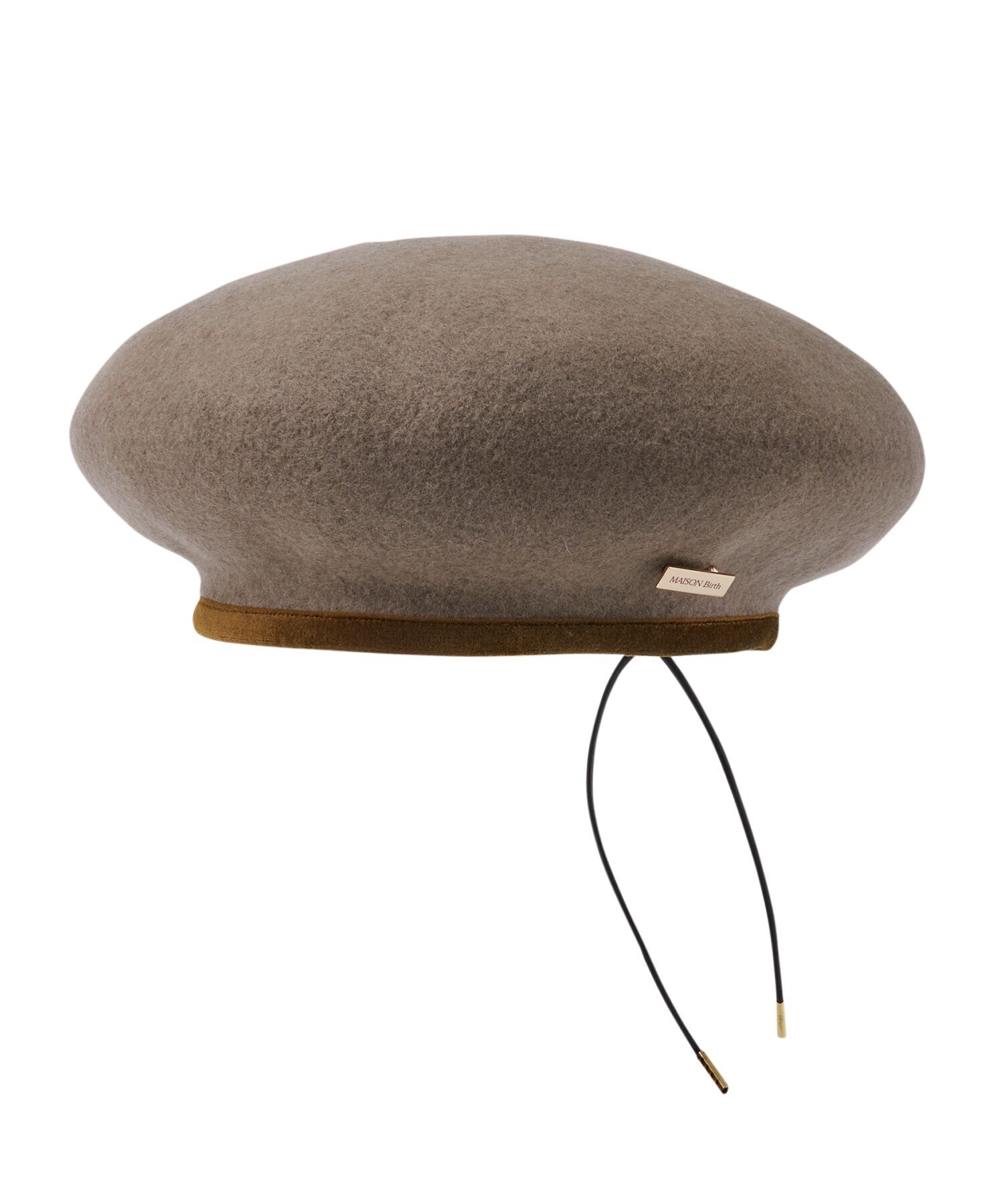 MAISON Birth VELWOOL BASQUE BERET ウールバスクベレー帽