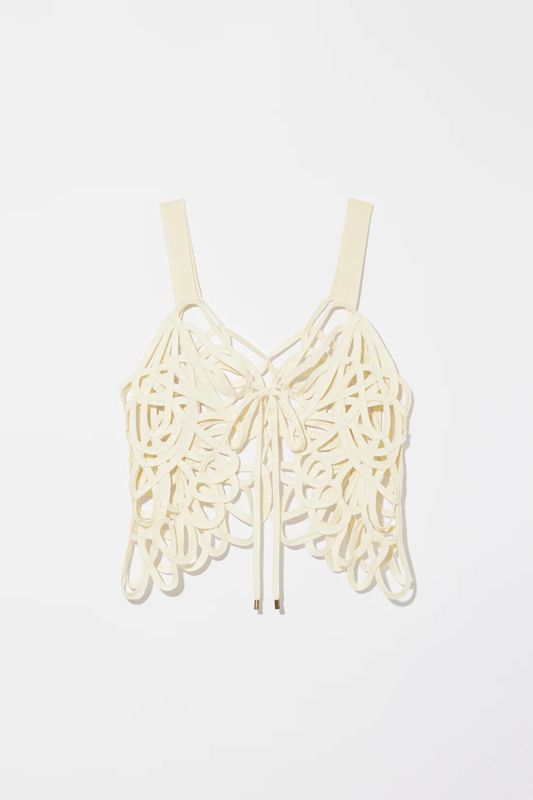 EAPHI EMBROIDERY CORD VEST