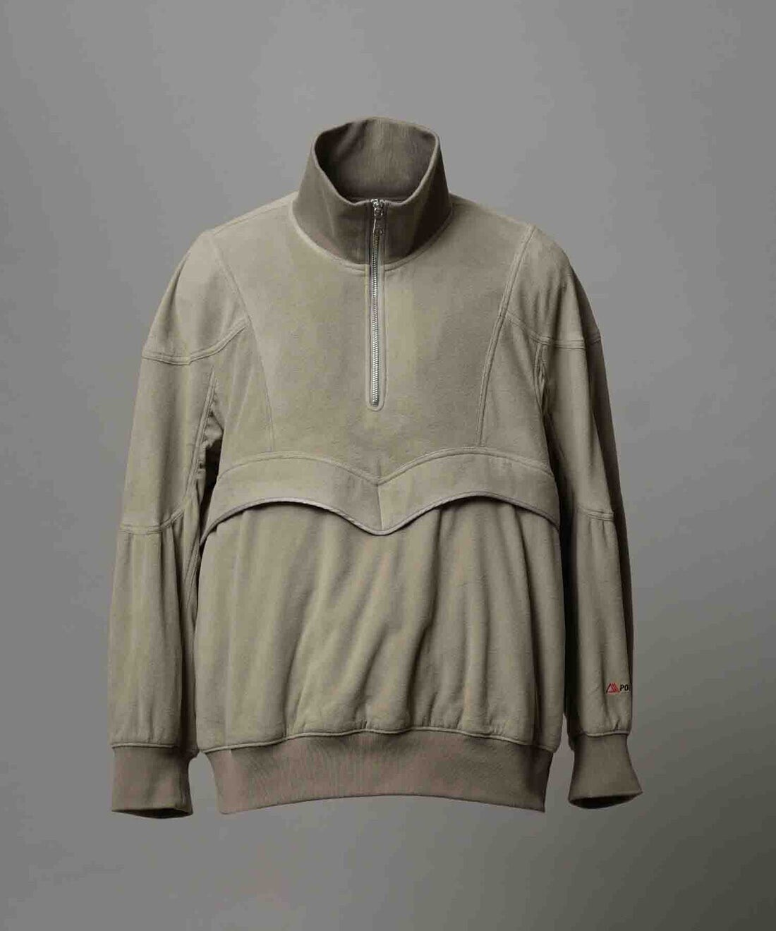 MAISON SPECIAL POLATEC Prime-Over Half-zip Fleece Blouson