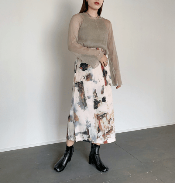 421_select paint skirt