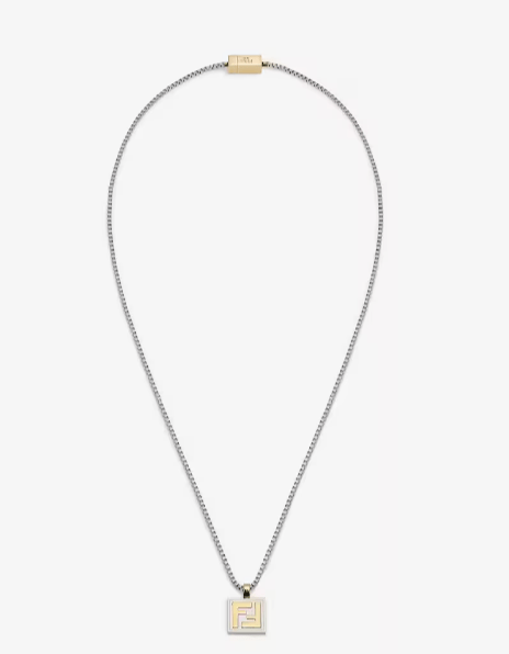 FENDI シルバーカラーのネックレス