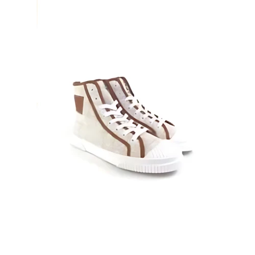 LOEWE ハイトップ スニーカー (アナグラムジャカード＆カーフ)