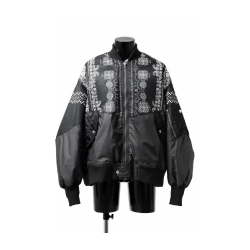 FACETASM ORIGINAL BANDANA PRINT MA-1