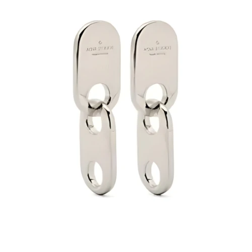 Acne Studios polished drop earrings
