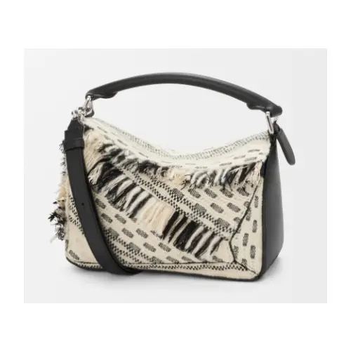 LOEWE パズルバッグ スモール（ウーブンテキスタイル）