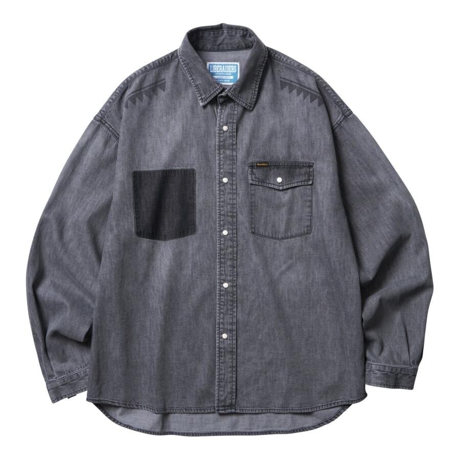 Liberaiders TRIBAL DENIM SHIRT