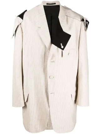 Yohji Yamamoto パッチワーク シングルジャケット