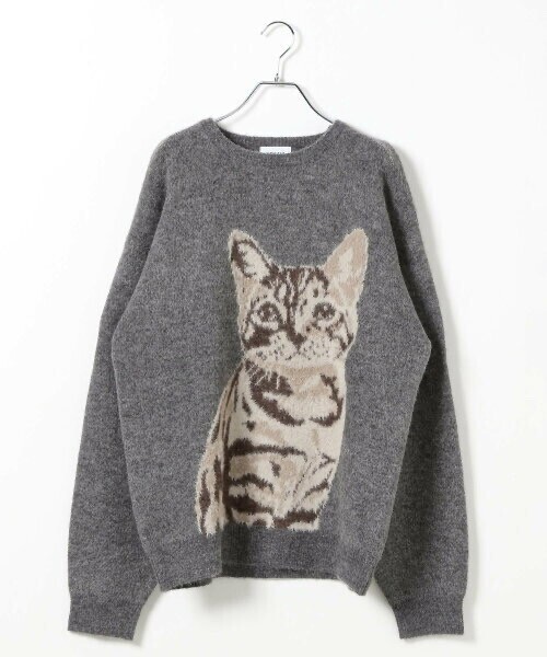 PAGEBOYLIM PBLIMキャットシャギーニット